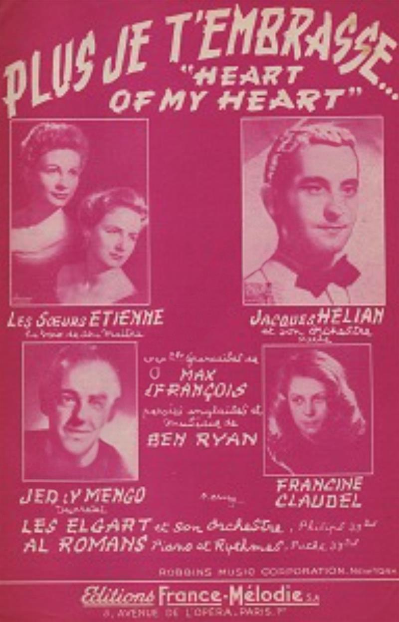 Plus je t'embrasse [1954]