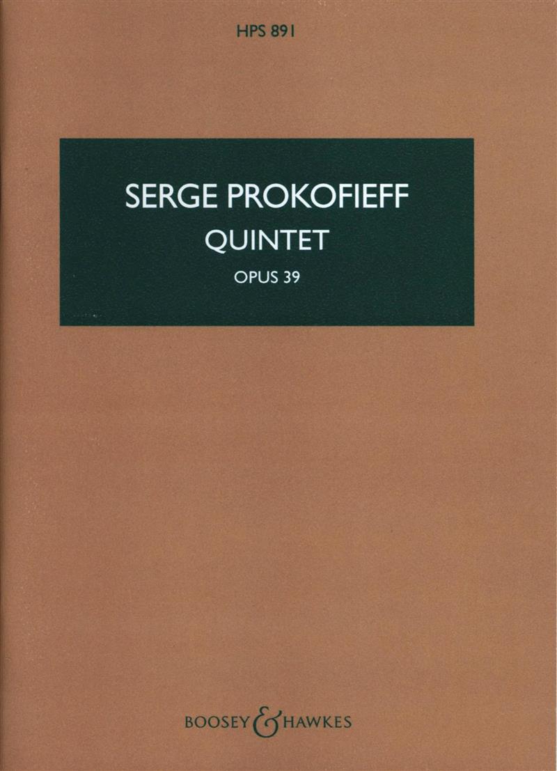 Prokofiev - Quintet in G minor Op 39 [1924]