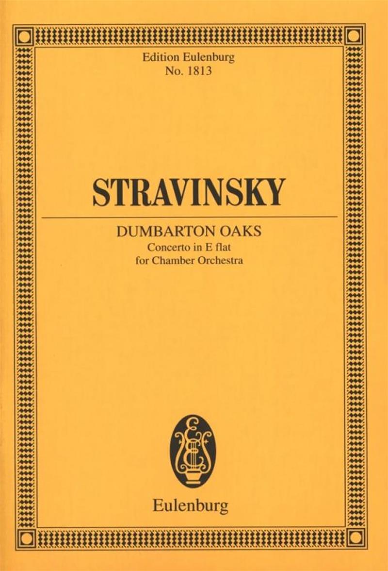 Stravinsky - Concerto in E flat 